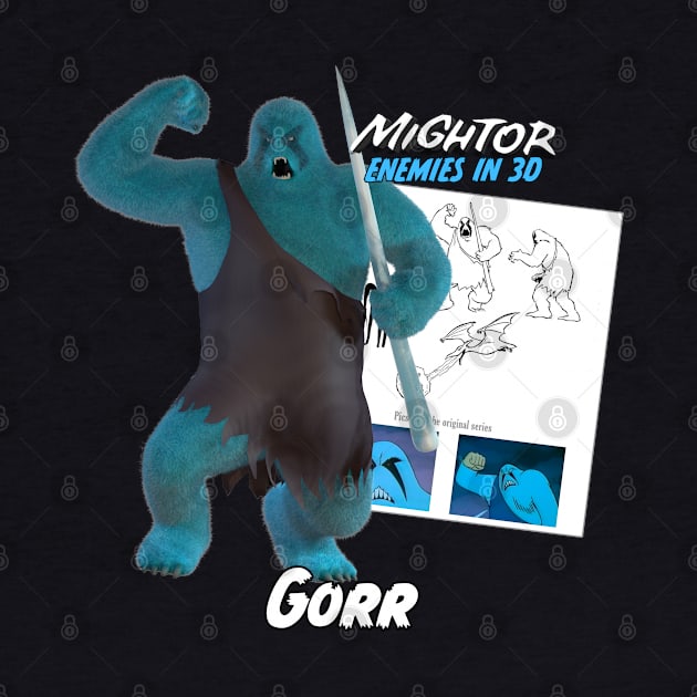 Mightor Enemies in 3D: Gorr by nonpertinente